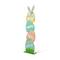 Glitzhome® 42" Easter Wooden Bunny & Eggs Porch Décor